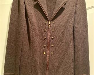 Women's sizes are petite - this jacket is St. John
