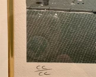 detail...please note damage to frame in this photo