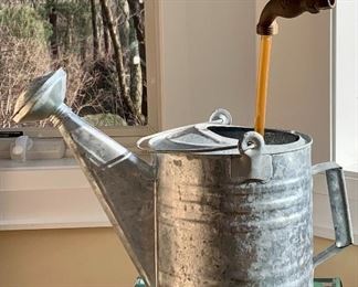 Item 225:  Floating Water Faucet and Watering Can - 18": $45
