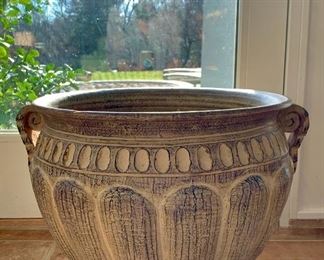 Item 229:  Large Planter (2) - 17"d: $35 each