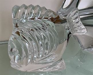 Item 142:  Waterford fish - 2.75":  $15