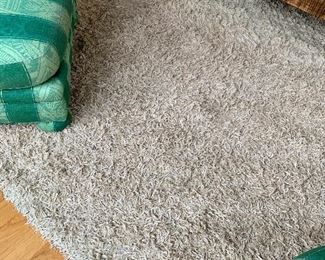 Item 269:  Tan Shag Rug - 8'4" x 11'10": $175