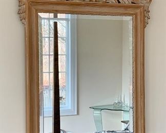 Item 270:  Mirror, Ornate Scallop Shell Features - 25" x 46": $125