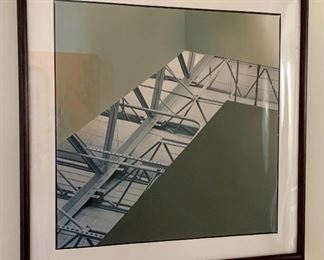 Item 272:  Framed Photo - 20.75" x 20.75": $45