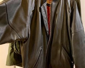 Item 202:  2XL Harley Davidson Leather Coat:  $175