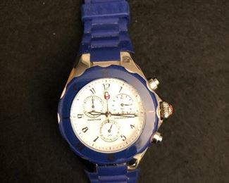 Item 93:  Michele Watch (mww12f000018) Tahitian Chronograph Watch Blue: $125