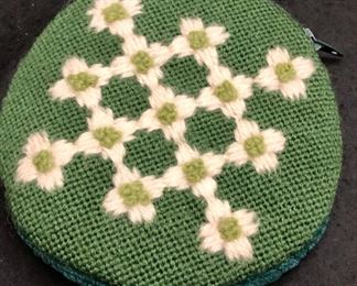 Item 108:  Embroidered change purse: $12