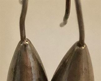 Item 124:  Sterling silver earrings: $14