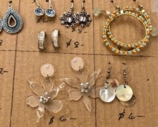 Lots of pretty earrings!