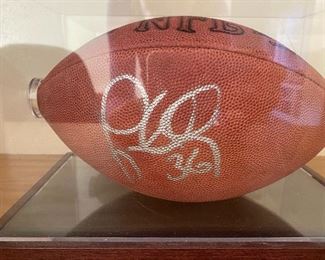 Item 291:  Autographed football:  $95