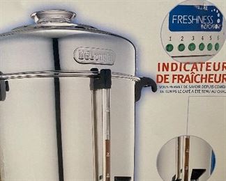 Item 293:  DeLonghi coffee pot:  $38