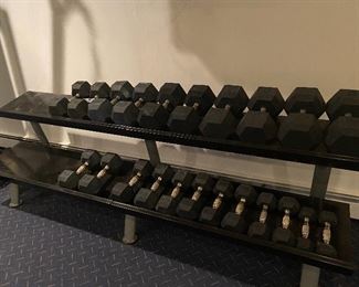Item 3:  Free Weights - Hampton Weight Set and Rack:  $1495       