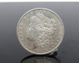 Yr: 1884
Origin: US
Denomination Morgan Silver Dollar