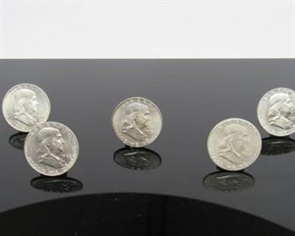 Origin: US
Denomination Silver Franklin
Series: Half Dollars (5x the Bid)