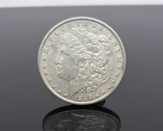 Yr: 1885
Origin: US
Denomination Morgan Silver Dollar
Located in: Chattanooga, TN **Sold As-Is Where Is**