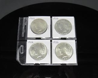 Yr: 1922 - P
Denomination Peace Dollar
Located in: Chattanooga, TN
P Mint