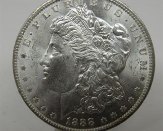 Yr: 1888-O
Origin: US
Denomination Morgan Silver Dollar