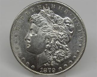 Yr: 1879-S
Origin: US
Denomination Morgan Silver Dollar
Located in: Chattanooga, TN **Sold As-Is Where Is**
PL or DMPL MS66