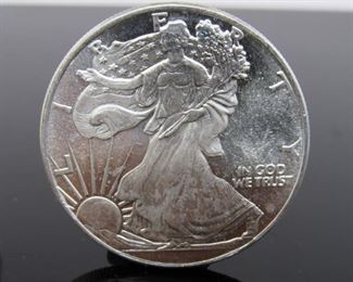 Denomination Silver Liberty Dollar
Series: Round
Located in: Chattanooga, TN
1 Troy Ounce
.999 Fine Silver
492