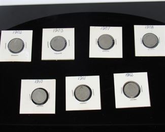 Denomination Liberty V Nickels
Located in: Chattanooga, TN
1902
1903
1907
1908
1910
1911
1912
464