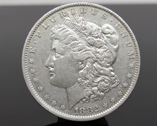 Yr: 1882
Origin: US
Denomination Morgan Silver Dollar
Located in: Chattanooga, TN **Sold As-Is Where Is**
495