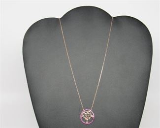 Stone: Ruby
Type: Necklace
Metal: Sterling Silver
Located in: Chattanooga, TN **Sold As-Is Where Is**