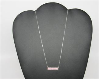 Stone: Pink Opal
Type: Necklace
Metal: Sterling Silver
Located in: Chattanooga, TN **Sold As-Is Where Is**