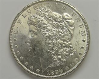 Yr: 1890-P
Origin: US
Denomination Morgan Silver Dollar
Located in: Chattanooga, TN **Sold As-Is Where Is**
MS65