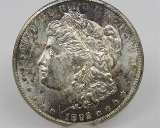 Yr: 1892-CC
Origin: US
Denomination Morgan Silver Dollar
Located in: Chattanooga, TN **Sold As-Is Where Is**
MS64++ VAM 2 PL or DMPL