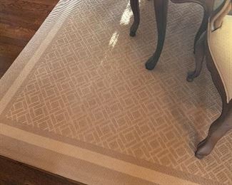 Wool carpet 12'3"x9'