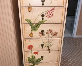 Painted chest of drawers in great condition 23"x17"x4'h