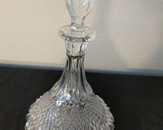 12 inch crystal decanter
