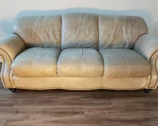 leather Trend sofa 84 in by 36 in by 36 in high