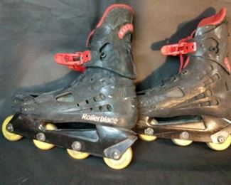 pair of rollerblades