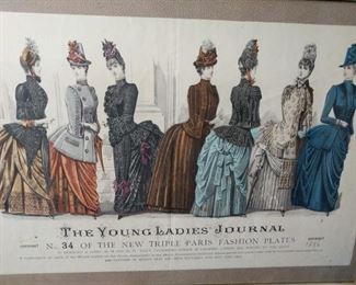 The Young Ladies Journal No 34 of The New Triple Paris Fashion
