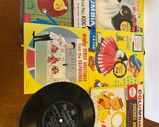 $8.00
Group of children’s vintage records