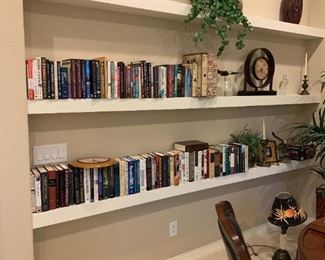 Books and decor