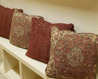 throw pillows