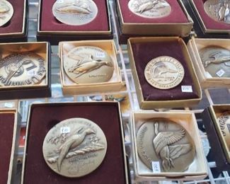 Bronze medallions