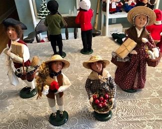 Byers Choice Carolers, Thanksgiving, Native Americans and More