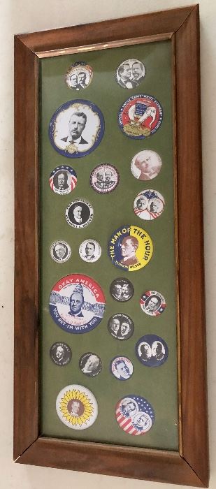 Political Campaign Button Collection