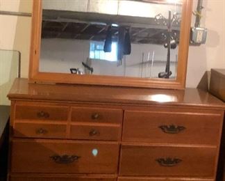 Small Dresser with Mirror