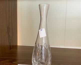 #126	Tiffany & Co. 8"Tall Stem & Leaf Vase 	 $30.00 

