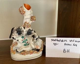 #136	Staffordshire Spill Vase 	 $45.00 
