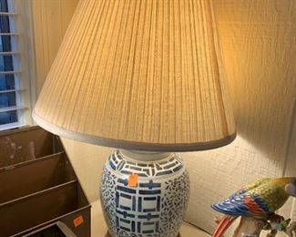 #146	Blue Jar Lamp	 $75.00 
