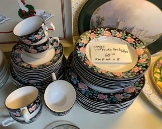 #179	Sango "victoria's Garden 1988" 5pc Place setting for 8 People 	 $60.00 
