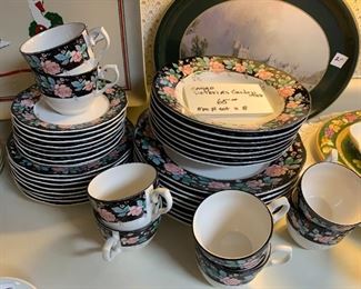 #179	Sango "victoria's Garden 1988" 5pc Place setting for 8 People 	 $60.00 
