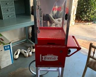 #184	Coco cola snow cone machine  By Nostalgia Electrics AS IS	 $50.00 
