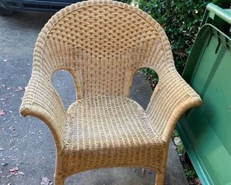 #79	Wicker Chair 	 $40.00 
