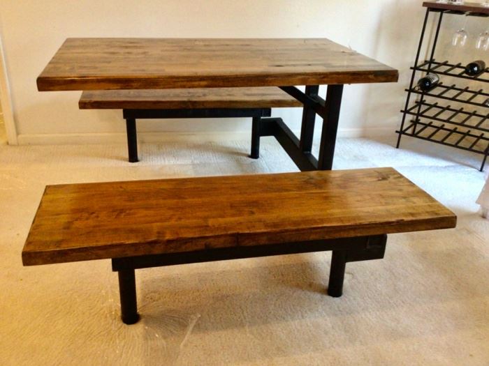 Picnic Style Dining Table $220.00.  Call NOW for your appt.